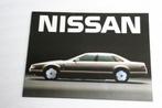 Folder Nissan modellenprogramma (1987) (11), Nieuw, Nissan, Ophalen of Verzenden