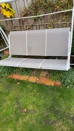 Gratis Schommel tuinbank, Ophalen of Verzenden, Gebruikt, Metaal