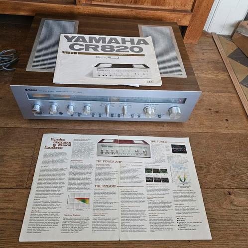 Yamaha CR820 Vintage ‘70s receiver,serviced,izgst+ garantie!, Audio, Tv en Foto, Versterkers en Receivers, Refurbished, Stereo