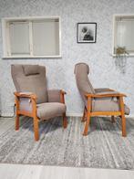 2x Hjort Knudsen senioren relax fauteuils, Huis en Inrichting, Fauteuils, Minder dan 75 cm, Hjort Knudsen, Ophalen of Verzenden