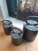 Oude Weegschaal Gewichten Set, Antiek en Kunst, Antiek | Overige Antiek, Ophalen of Verzenden