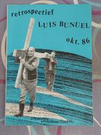 Brochure retrospectief Luis Bunuel 1986, Gelezen, Diverse, Ophalen of Verzenden, Filmspecifiek