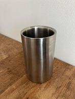 Roestvrijstalen wijnkoeler, Huis en Inrichting, Woonaccessoires | Wijnrekken, Ophalen of Verzenden, Zo goed als nieuw, Minder dan 5 flessen