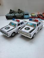 2x Politieauto's (Batterij) - Restauratie/Onderdelen, Ophalen of Verzenden