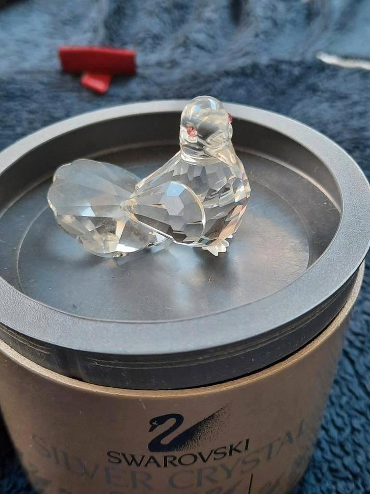 swarovski duif, Verzamelen, Swarovski, Zo goed als nieuw, Figuurtje, Ophalen of Verzenden