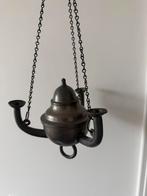 Tinnen olielamp, Ophalen of Verzenden