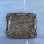 oude, decoratieve asbak koper, gemerkt JH 32 Déposé, Antiek en Kunst, Antiek | Koper en Brons, Ophalen, Koper