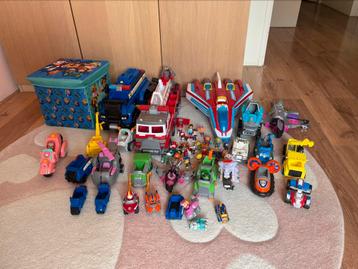  Grote PAW Patrol Speelgoedset – Compleet met 18 Voertuigen  beschikbaar voor biedingen