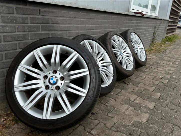 18 inch BMW E60 E61 Velgen 5X120 BMW Frankfurt Look E39, Auto-onderdelen, Banden en Velgen, Banden en Velgen, Zomerbanden, 18 inch