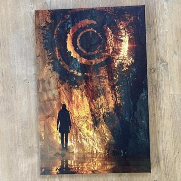 Canvas schilderij 40x60 cm – silhouet beschikbaar voor biedingen