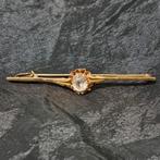 14 krt. Geel Gouden Broche, 4 tot 7 cm, Gebruikt, Geel, Ophalen of Verzenden