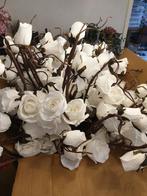 Zijde kunstbloemen.  Camelia , Japanse roos, Huis en Inrichting, Ophalen of Verzenden, Nieuw