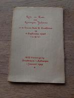 De rede en eed van Kon Juliana 1948, Ophalen of Verzenden, Gebruikt, Nederland, Overige typen