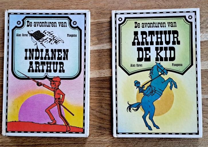 De avonturen van Indianen Arthur + Arthur de kid Alan Coren, Boeken, Kinderboeken | Jeugd | 10 tot 12 jaar, Gelezen, Fictie, Ophalen of Verzenden