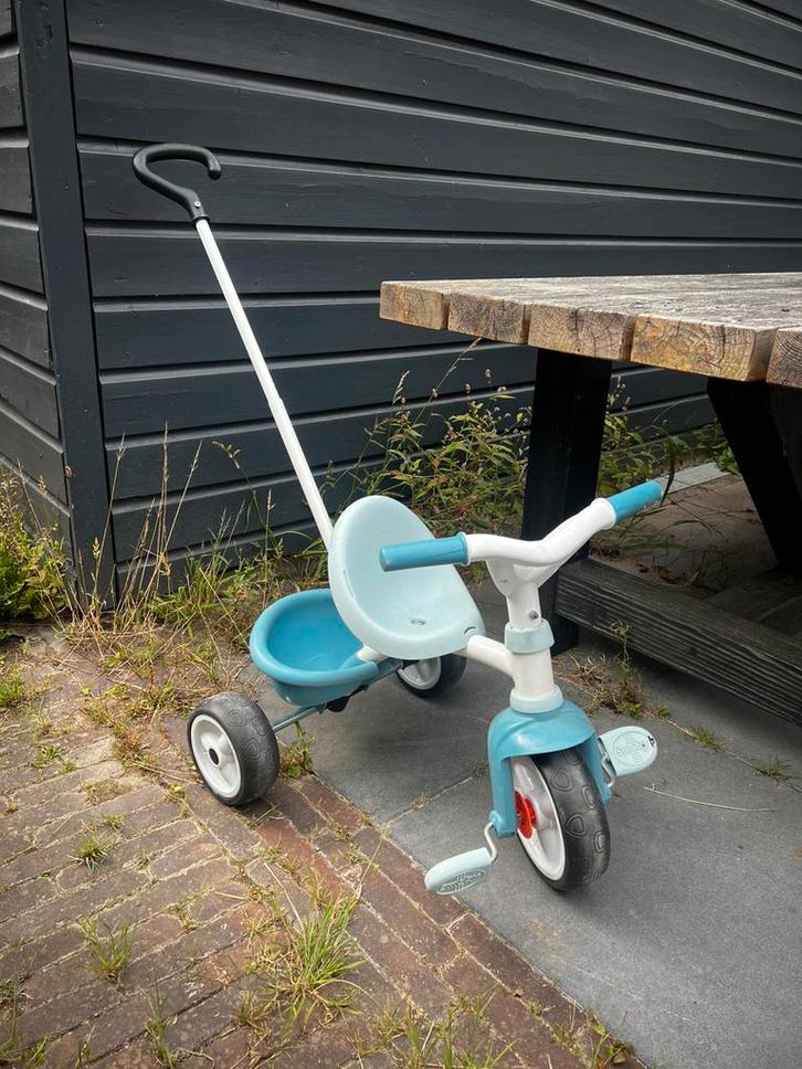 Smoby Be Move - driewieler met stang - blauw, Fietsen en Brommers, Fietsen | Driewielers, Zo goed als nieuw, Ophalen