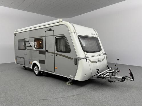 Eriba Nova 442 Light Cassetteluifel Mover Vloerverwarming, Caravans en Kamperen, Caravans, Bedrijf, Overige, Eriba, 2 aparte bedden