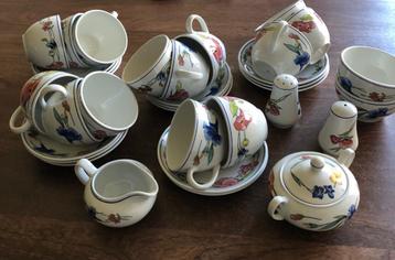 Alpine meadow thee/koffie servies  beschikbaar voor biedingen