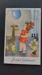 Willy Schermelé, Hart.Gefel.,meisje met ballon en speelgoed, Verzenden, 1940 tot 1960, Gelopen, Kinderen
