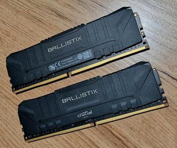 Crucial BALLISTIX Set 2x 8GB DDR4 2666MHz - Gratis verzenden beschikbaar voor biedingen