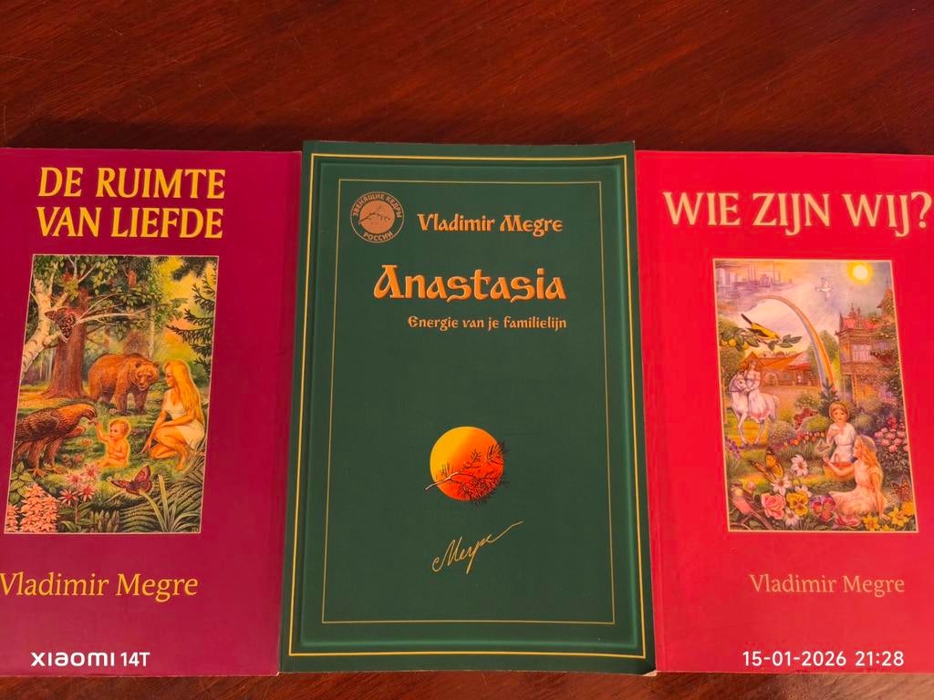 Vladimir Megre Boeken - Anastasia Serie, Boeken, Gelezen, Vladimir Megre, Ophalen of Verzenden, Spiritualiteit algemeen