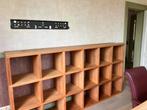 Massief kersenhouten Boekenkast en een kast, Ophalen, Zo goed als nieuw, 25 tot 50 cm