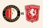 Feyenoord - Fc Twente 1 t/m 6 Tickets beschikbaar, Losse kaart, Drie personen of meer, December
