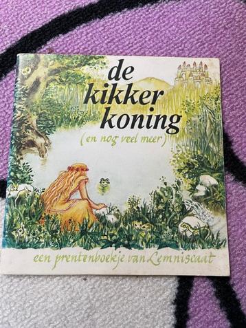 Boekje de Kikkerkoning retro beschikbaar voor biedingen