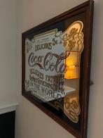 vintage coca cola spiegel, Antiek en Kunst, Antiek | Spiegels, Ophalen of Verzenden, Rechthoekig, 50 tot 100 cm