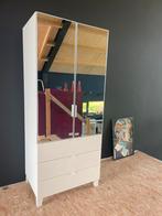 Kledingkast met spiegeldeuren en 3 lades IKEA, Ophalen, 50 tot 100 cm, Zo goed als nieuw, 150 tot 200 cm