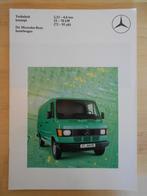 Mercedes Brochure 1985 207 209 210 307 309 310 407 409 D 410, Ophalen, Mercedes, Zo goed als nieuw, Mercedes-Benz