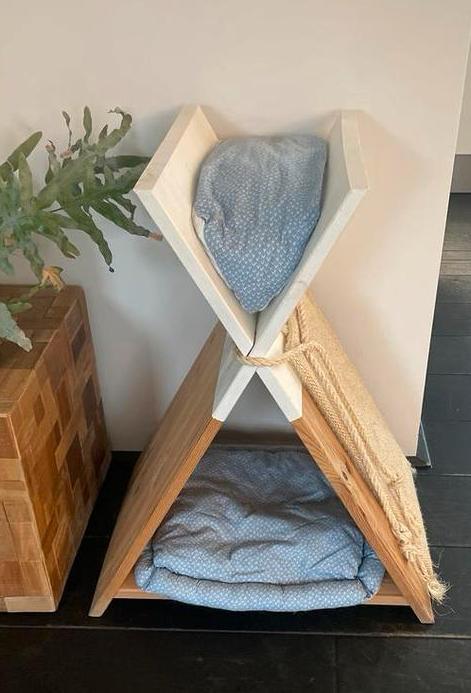 Kattenmand kattenhuis tipi, Dieren en Toebehoren, Kattenmanden, Ophalen