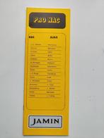 Pro Nac - AJAX Programmablad 1982-1983, Verzamelen, Ophalen of Verzenden, Zo goed als nieuw, Ajax, Overige typen