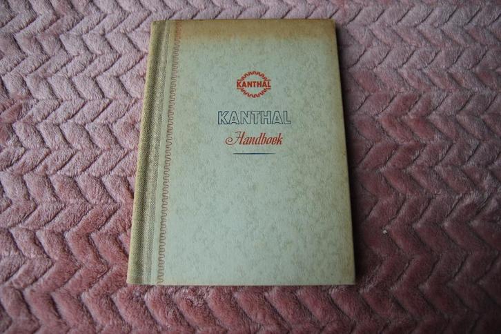 Het Kanthalhandboek  electrisch verwarmings  weerstandsmat., Boeken, Techniek, Gelezen, Ophalen of Verzenden
