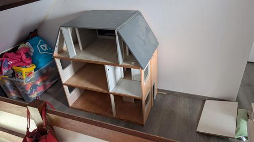 GROOT poppenhuis 115x110x56 cm, Verzamelen, Poppenhuizen en Toebehoren, Gebruikt, Poppenhuis, Ophalen