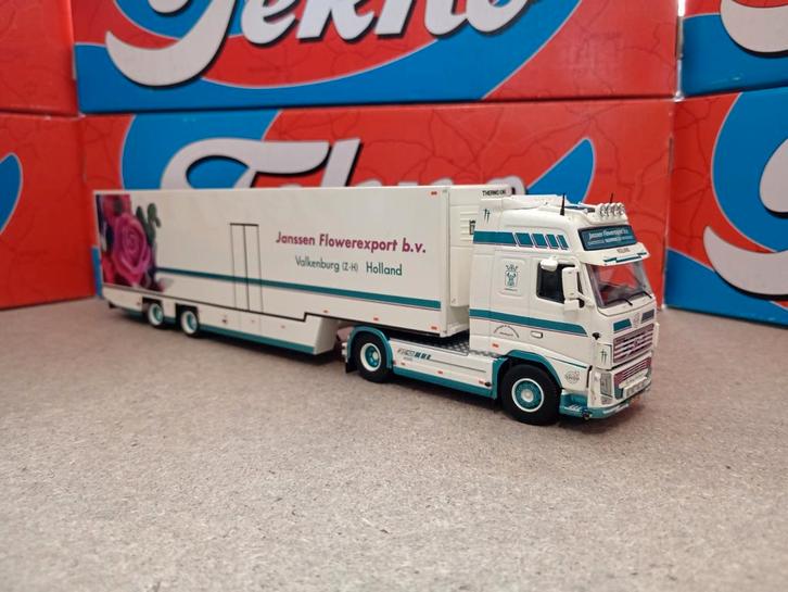 Volvo FH koeloplegger Janssen Tekno, Hobby en Vrije tijd, Modelauto's | 1:50, Nieuw, Bus of Vrachtwagen, Tekno, Ophalen of Verzenden