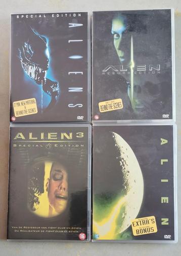 4x DVD Alien