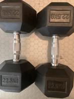 30kg dumbells set van 2, Sport en Fitness, Fitnessmaterialen, Zo goed als nieuw, Dumbbell, Ophalen
