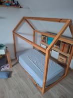 Kinderbed Bedhuisje 160x80 + Matras, 70 tot 85 cm, Ophalen of Verzenden, Zo goed als nieuw, Matras