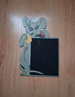 Krijtbord bord muis horeca eten vintage retro, Diversen, Schoolborden, Ophalen of Verzenden, Zo goed als nieuw, Krijtbord