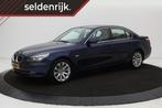 BMW 5-serie 523i Business Line | Origineel NL | Leder | Navi, Auto's, BMW, Achterwielaandrijving, Gebruikt, Beige, Blauw