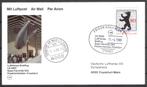 1e Lufthansa vlucht Friedrichshafen - Frankfurt 1988, Postzegels en Munten, Brieven en Enveloppen | Buitenland, Verzenden, Overige typen