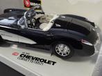 Chevrolet Corvette C1 black 1:18 Bburago Burago Pol, Hobby en Vrije tijd, Modelauto's | 1:18, Bburago, Zo goed als nieuw, Verzenden