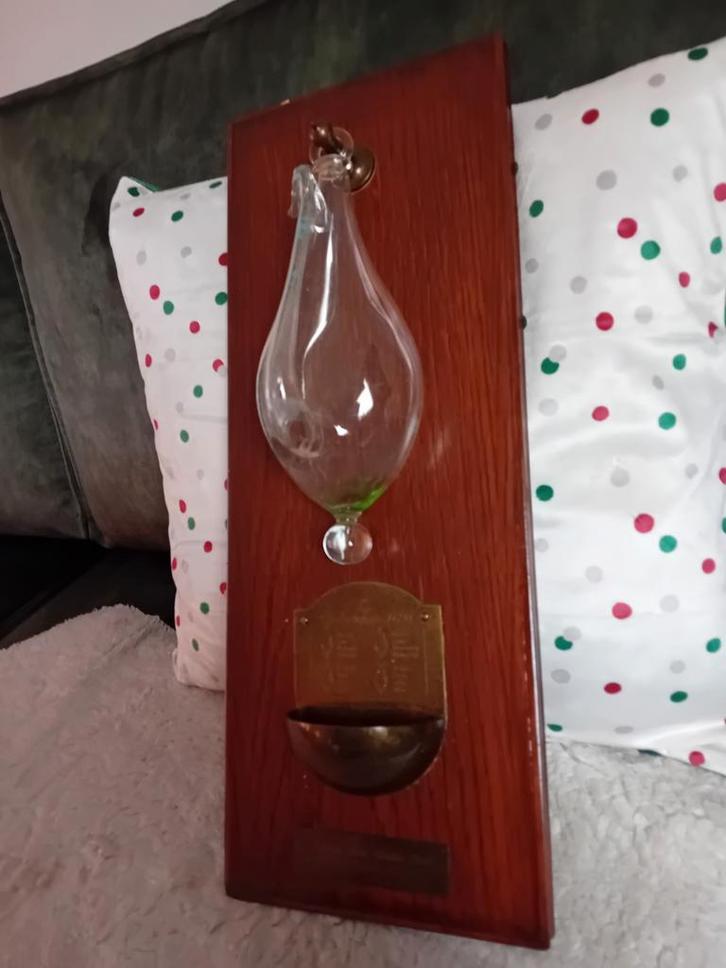 Antieke Weerglas Barometer, Antiek en Kunst, Antiek | Woonaccessoires, Ophalen of Verzenden