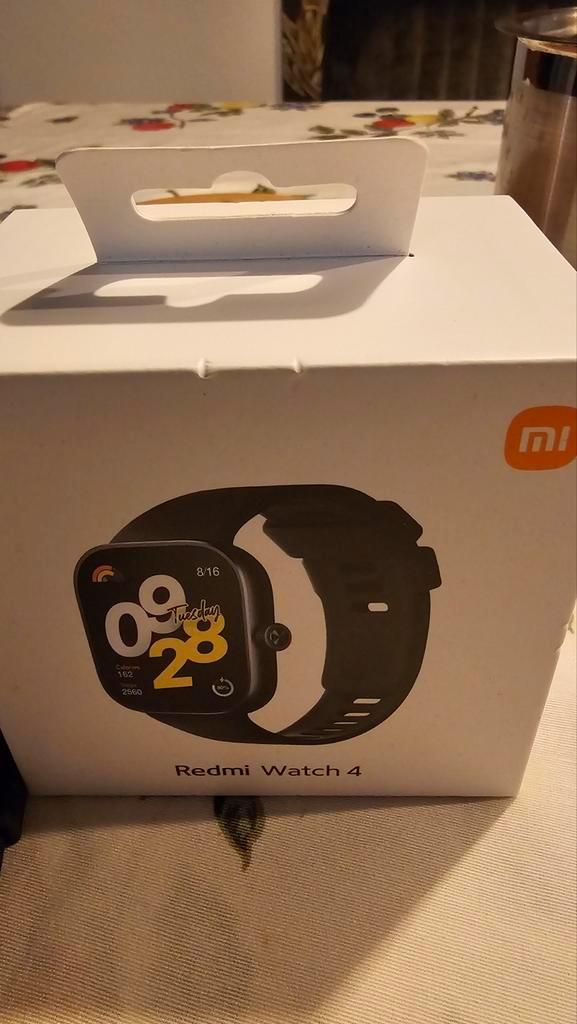 Redmi Smartwatch - Perfecte conditie!, Sieraden, Tassen en Uiterlijk, Smartwatches, Zo goed als nieuw, Android, Zwart, Calorieverbanding