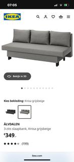 Ikea slaapbank, Huis en Inrichting, Slaapkamer | Slaapbanken, Tweepersoons, Zo goed als nieuw, 200 cm, Grijs