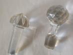 Antieke kristallen karaffen stoppen (2), Ophalen of Verzenden