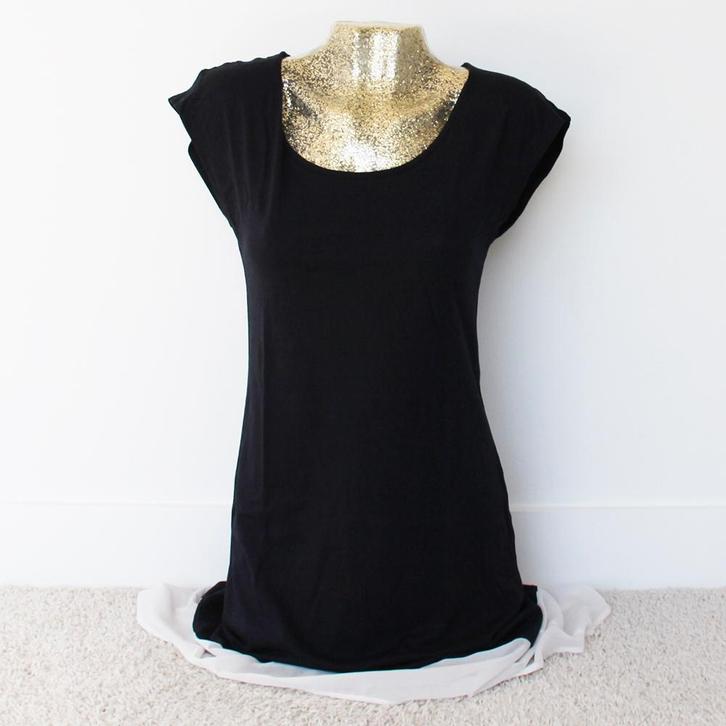 Prachtige Great Plains Jurk - 77 (S) € 20,-, Kleding | Dames, Jurken, Zo goed als nieuw, Maat 36 (S), Zwart, Boven de knie, Ophalen of Verzenden