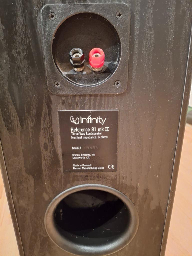 ≥ Infinity Reference 81 MkII — Luidsprekers — Marktplaats