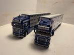 Scania livestock set Peeters de Bakker 1:50 WSI, Ophalen, Zo goed als nieuw, Bus of Vrachtwagen, Wsi