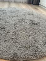 Rond taupe vloerkleed, Huis en Inrichting, 100 tot 150 cm, Bruin, Rond, Ophalen of Verzenden